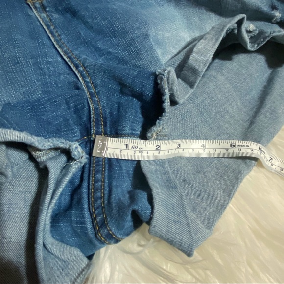 Torrid High Rise Distressed Jean Shorts - Picture 6 of 16